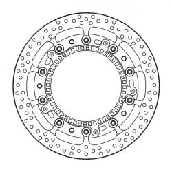 Δισκόπλακα εμπρός MOTO-MASTER HALO PRO για BMW K 1600 GRAND AMERICA ABS 22-23