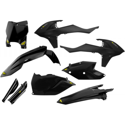 Κιτ πλαστικών CYCRA PWRFLOW KTM 16- BLACK