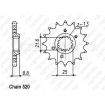 Κιτ αλυσίδα και γρανάζια REGINA για HONDA XR600 RM 91-01 thumb