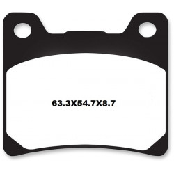 Τακάκια φρένων MOTO-MASTER BRAKE PAD CERAMIC YAMAHA XV 750 97