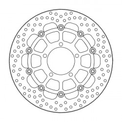 Δισκόπλακα MOTO-MASTER BRAKE ROTOR FLOAT ROUND L/R. Δισκόπλακα MOTO-MASTER BRAKE ROTOR FLOAT ROUND L/R.