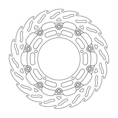 Δισκόπλακα MOTO-MASTER FLAME RACE FR LEFT 5 5mm XT 1200 Z ABS