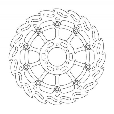 Δισκόπλακα MOTO-MASTER FLAME RIGHT DISC HONDA CB 600 F