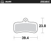 Τακάκια φρένων MOTO-MASTER BRAKE PAD ORGANIC s