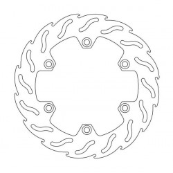 Δισκόπλακα MOTO-MASTER FLAME LEFT FR DISC HONDA XL 600 V