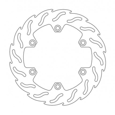 Δισκόπλακα MOTO-MASTER FLAME LEFT FR DISC HONDA XL 600 V Δισκόπλακα MOTO-MASTER FLAME LEFT FR DISC HONDA XL 600 V