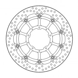 Δισκόπλακα εμπρός MOTO-MASTER BRAKE DISC R HALO FR L/R HONDA        CBR 1000 RR-R ABS