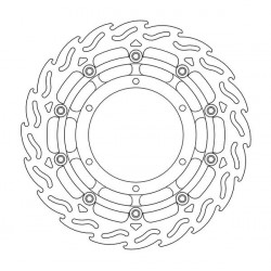 Δισκόπλακα MOTO-MASTER FLAME LEFT FR DISC YAMAHA XT 660 X 16