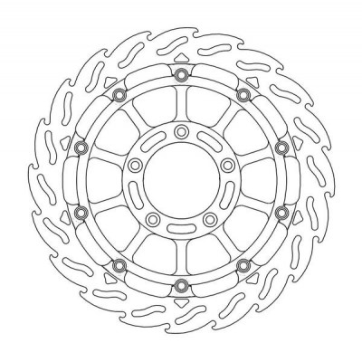 Δισκόπλακα MOTO-MASTER FLAME RACE FR LEFT 5 5mm