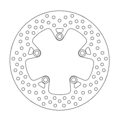 Δισκόπλακα MOTO-MASTER HALO REAR DISC KAWASAKI ZRX 1200 R
