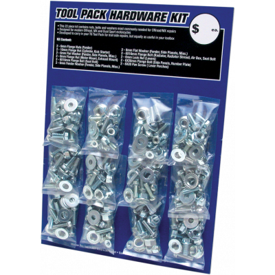 Σετ μπουλόνια με παξιμάδια MOTION PRO HARDWARE KIT ZINC 12PK