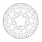 Δισκόπλακα MOTO-MASTER BRAKE DISC HALO FIXED HONDA VFR 800 F ABS 20 thumb