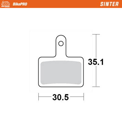 Τακάκια φρένων MOTO-MASTER BRAKE PAD SINTER x
