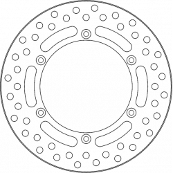 Πίσω δισκόπλακα μοτοσυκλέτας MOTO-MASTER BRAKE DISC VINT REAR SUZUKI DR-Z 400 S 23