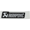 Αυτοκόλλητο AKRAPOVIC MONO AL BLK thumb