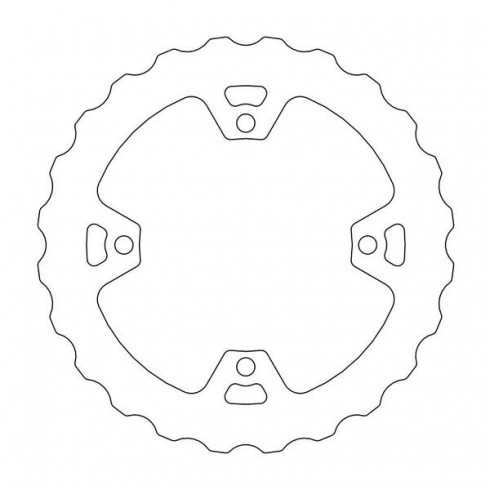 Δισκόπλακα MOTO-MASTER BRAKE ROTOR FIX WAVE MUD HONDA CRF 250 RX 23 Δισκόπλακα MOTO-MASTER BRAKE ROTOR FIX WAVE MUD HONDA CRF 250 RX 23