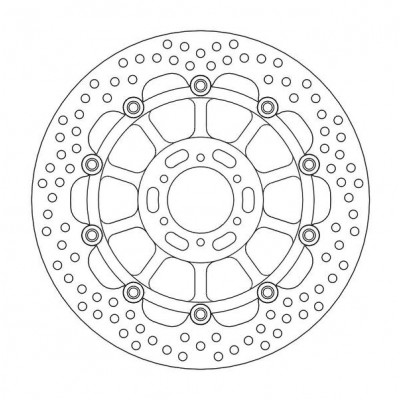 Δισκόπλακα MOTO-MASTER HALO FRONT DISC HONDA VTR 1000 F