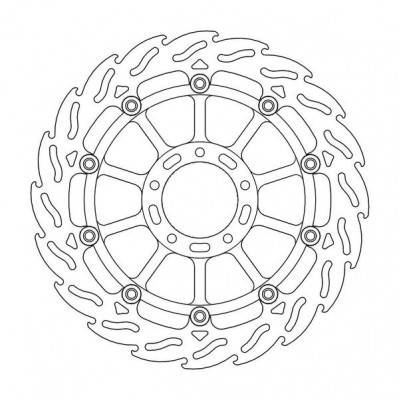 Δισκόπλακα MOTO-MASTER FLAME LEFT FRONT DISC DUCATI