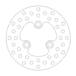 Δισκόπλακα MOTO-MASTER FRONT DISC ROUND SUZUKI LT-R 450 2X4