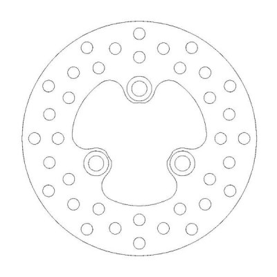 Δισκόπλακα MOTO-MASTER FRONT DISC ROUND SUZUKI LT-R 450 2X4