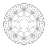 Δισκόπλακα MOTO-MASTER BRAKE ROTOR FLOAT ROUND 5
