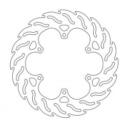 Δισκόπλακα MOTO-MASTER MOTO M. RR FLAME YAM XT