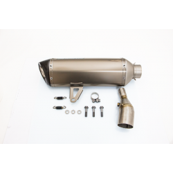 Τελικό εξάτμισης μοτοσυκλέτας AKRAPOVIC SS/CF TRICITY 300