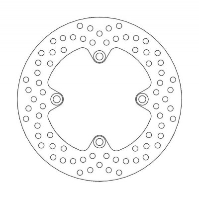 Δισκόπλακα MOTO-MASTER HALO REAR DISC HONDA XL 700 V ABS