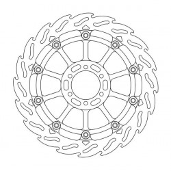 Δισκόπλακα MOTO-MASTER FLAME RACE FR LEFT 5 5mm