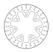 Δισκόπλακα MOTO-MASTER BRAKE ROTOR FIX ROUND L/R Harley Davidson FLHTKSE 1923 ABS 21 Δισκόπλακα MOTO-MASTER BRAKE ROTOR FIX ROUND L/R Harley Davidson FLHTKSE 1923 ABS 21 thumb