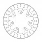 Δισκόπλακα MOTO-MASTER BRAKE ROTOR FIX ROUND L/R Harley Davidson FLHTKSE 1923 ABS 21 thumb