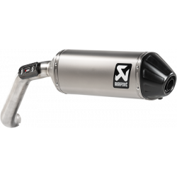 Τελικό εξάτμισης μοτοσυκλέτας AKRAPOVIC TI M-G V85