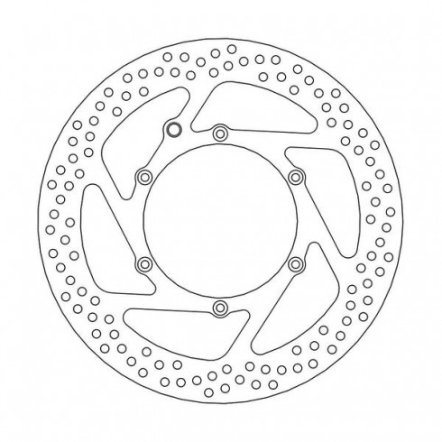 Δισκόπλακα MOTO-MASTER BRAKE ROTOR FIX ROUND L/R KTM ADVENTURE 640 R 07 Δισκόπλακα MOTO-MASTER BRAKE ROTOR FIX ROUND L/R KTM ADVENTURE 640 R 07