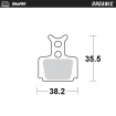 Τακάκια φρένων MOTO-MASTER BRAKE PAD ORGANIC thumb