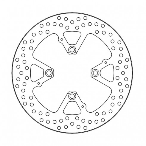 Πίσω δισκόπλακα μοτοσυκλέτας MOTO-MASTER BRAKE DISC HALO DUCATI XDIAVEL 1262 S ABS 23 Πίσω δισκόπλακα μοτοσυκλέτας MOTO-MASTER BRAKE DISC HALO DUCATI XDIAVEL 1262 S ABS 23
