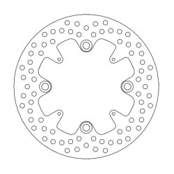 Δισκόπλακα MOTO-MASTER BRAKE ROTOR FIX ROUND L/R HONDA	CB 300 F 17