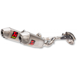 Ολόκληρο σύστημα εξάτμισης AKRAPOVIC RAC SS/TI CRF450