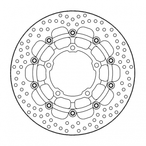 Δισκόπλακα εμπρός MOTO-MASTER BRAKE DISC FLOAT HONDA CB 650 R ABS 21-23 Δισκόπλακα εμπρός MOTO-MASTER BRAKE DISC FLOAT HONDA CB 650 R ABS 21-23