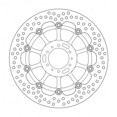 Δισκόπλακα MOTO-MASTER HALO FRONT DISC HONDA GL 1800 ABS