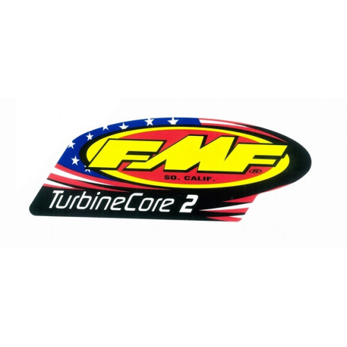 Αυτοκόλλητο μηχανής FMF T-CORE2 PAT VINYL DECAL REPL Αυτοκόλλητο μηχανής FMF T-CORE2 PAT VINYL DECAL REPL