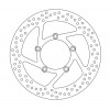Δισκόπλακα MOTO-MASTER BRAKE ROTOR FIX ROUND LEFT