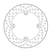 Πίσω δισκόπλακα μοτοσυκλέτας MOTO-MASTER BRAKE DISC FIX HALO REAR HONDA CBR 1000 RR-R ABS 20-22 Πίσω δισκόπλακα μοτοσυκλέτας MOTO-MASTER BRAKE DISC FIX HALO REAR HONDA CBR 1000 RR-R ABS 20-22 thumb