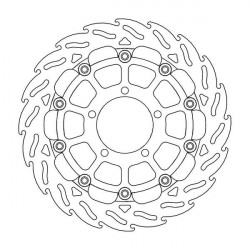 Δισκόπλακα MOTO-MASTER BRAKE ROTOR FLOAT FLAME RACE TRIUMPH STREET TRIPLE 765 R ABS 23