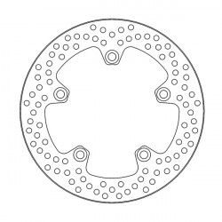 Δισκόπλακα MOTO-MASTER BRAKE ROTOR FIX ROUND SUZUKI	SV 650 ABS 23