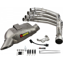 Ολόκληρο σύστημα εξάτμισης AKRAPOVIC SS/TI CB650F