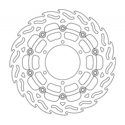 Δισκόπλακα MOTO-MASTER FLAME RIGHT DISC SUZUKI GSX-R 600