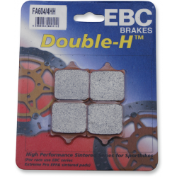 Τακάκια μοτοσυκλέτας EBC SINTERED HH FA604/4HH