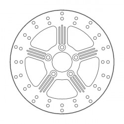 Δισκόπλακα MOTO-MASTER BRAKE ROTOR FIX ROUND L/R Harley Davidson FXLRS 1923 ABS 22-23
