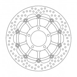 Δισκόπλακα MOTO-MASTER HALO FRONT DISC TRIUMPH ROCKET III 2300 ABS
