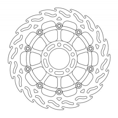 Δισκόπλακα μοτοσυκλέτας MOTO-MASTER FLAME FRONT DISC GSX-R 1100 95-98
